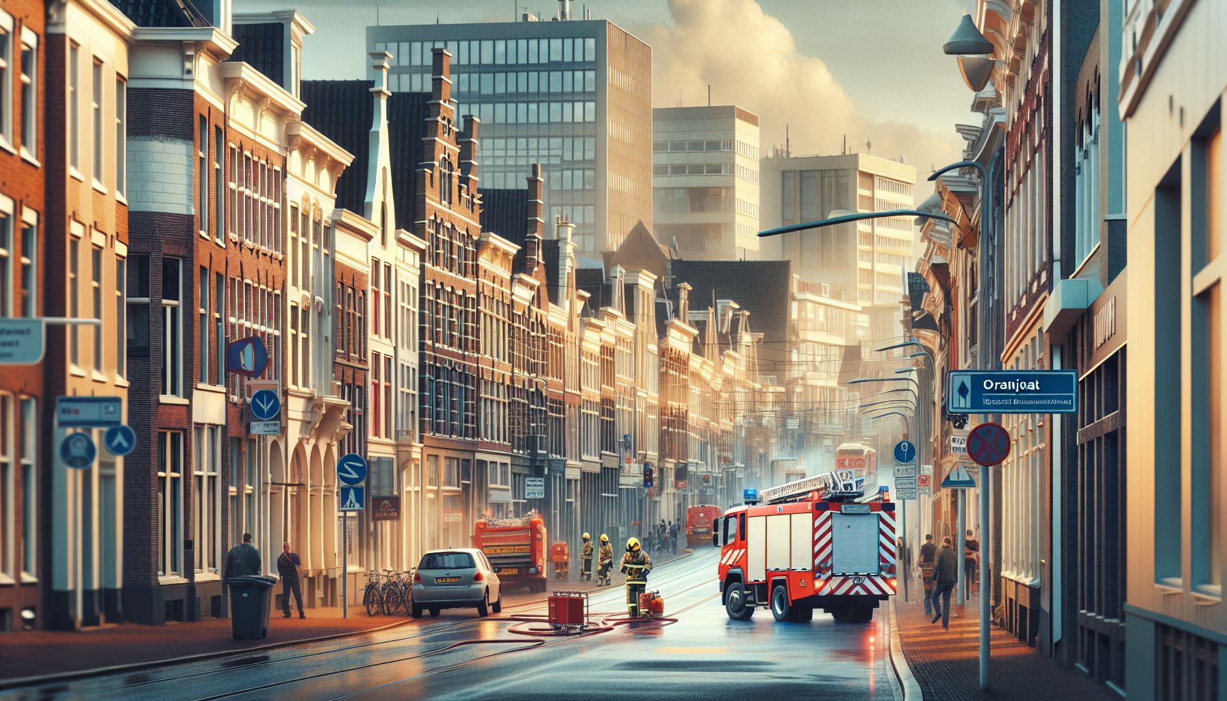 Gaslekkage op Oranjestraat snel onder controle