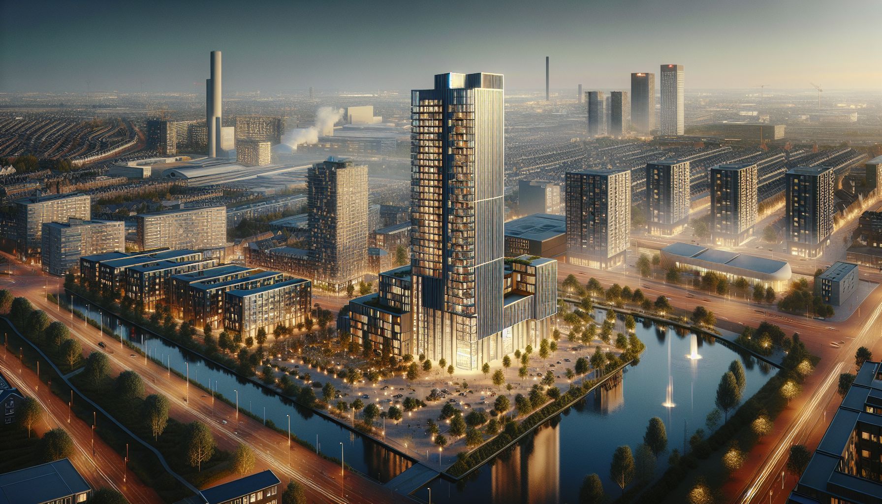 Eindhoven verwelkomt nieuwe hoogste woontoren op Strijp-S met 35 verdiepingen