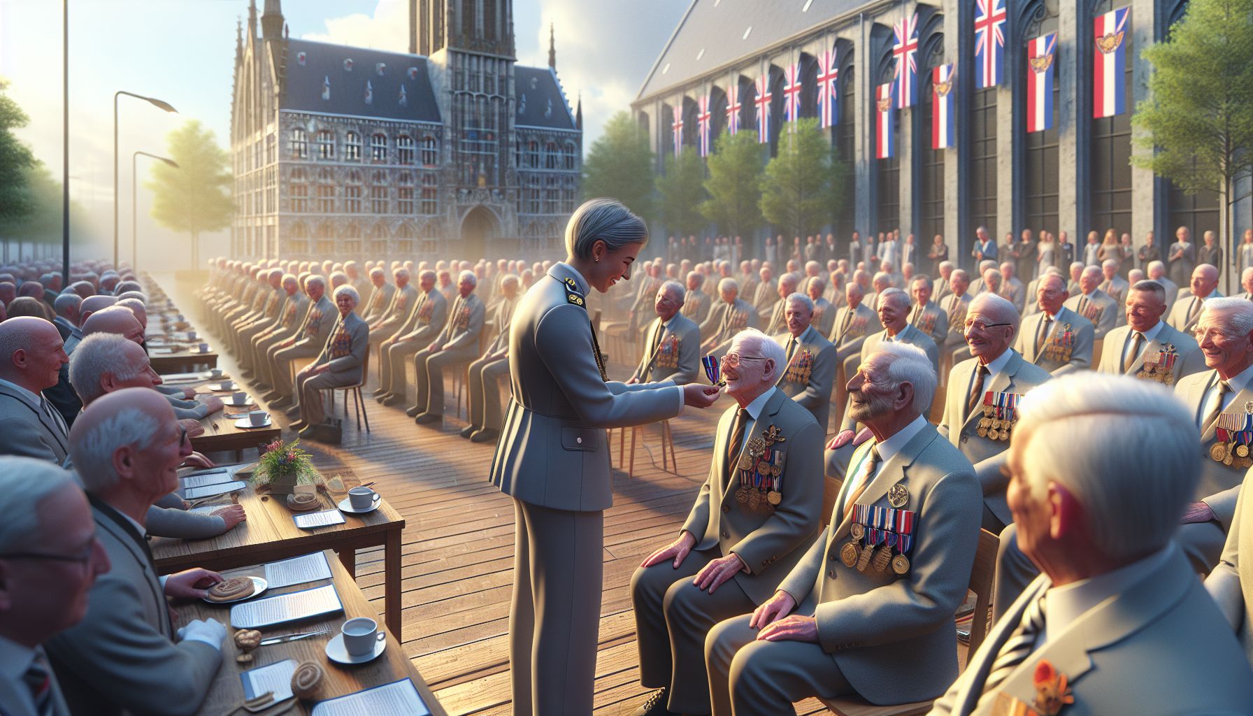 Brabantse Veteranen Erkend met Provinciale Erepenning