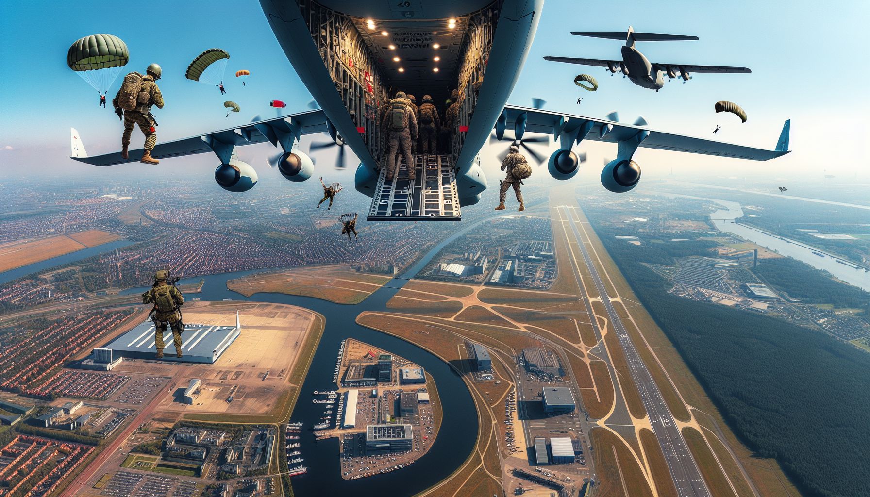 Militaire Oefening Falcon Leap Brengt Drukte Naar Eindhoven