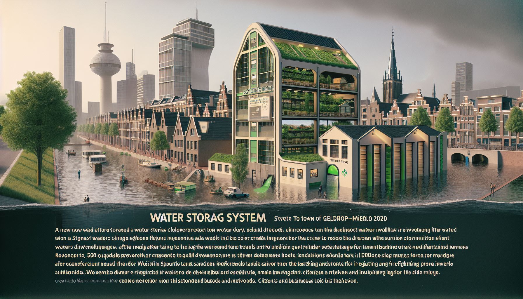 Nieuw Waterbergingssysteem Beschermt Geldrop-Mierlo Tegen Overstromingen