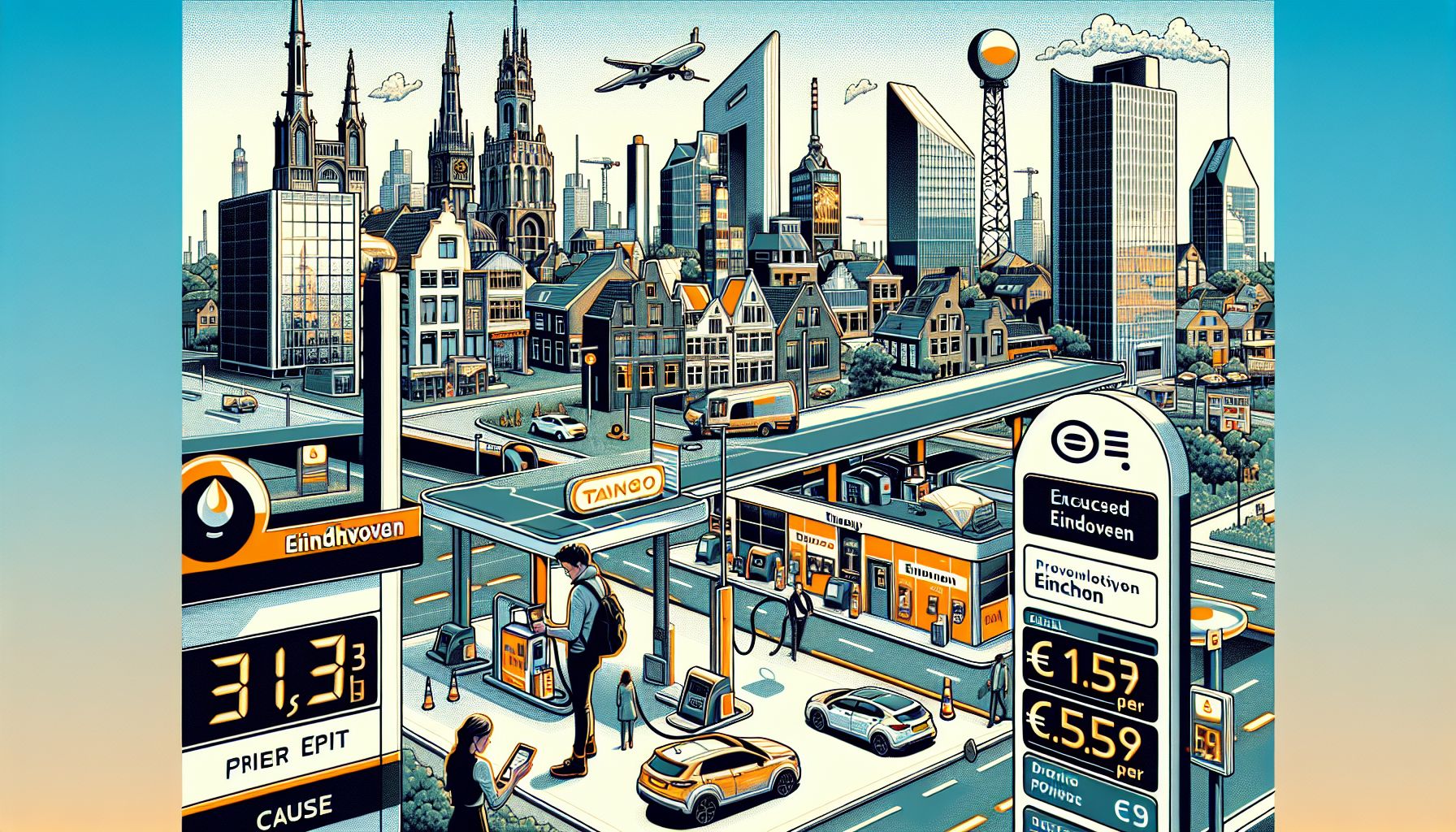 Benzineprijzen dalen nu in Eindhoven en Son en Breugel