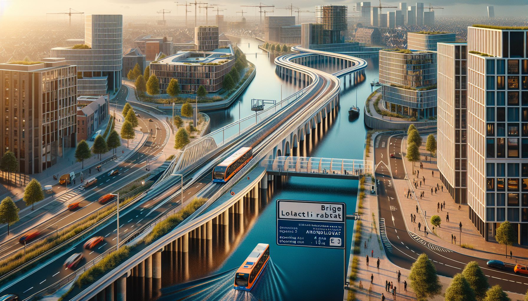 Nieuwe brug versnelt HOV4-buslijn naar High Tech Campus