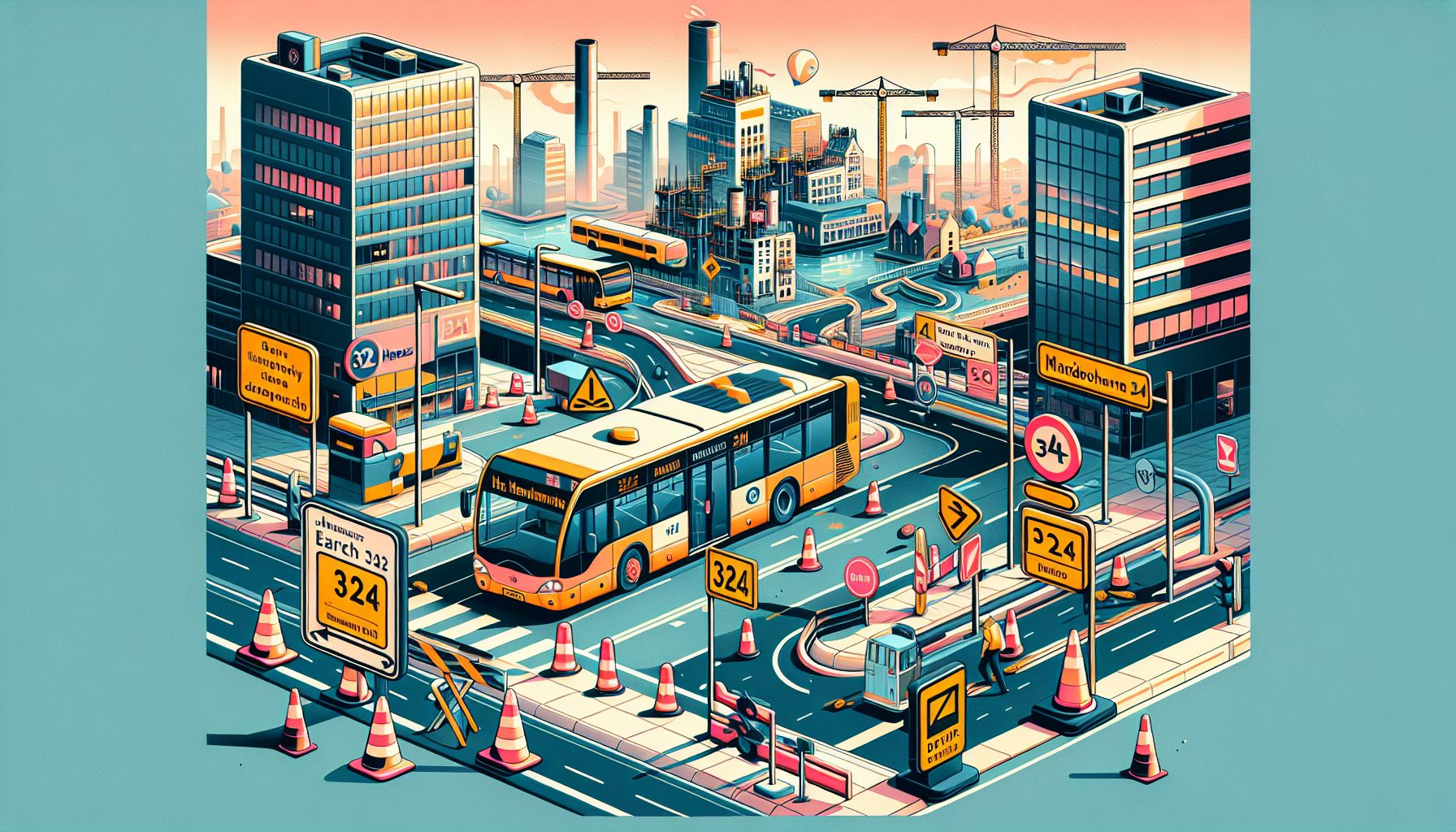 Eindhoven Bus Omgeleid: Werkzaamheden Verstoren Route 324