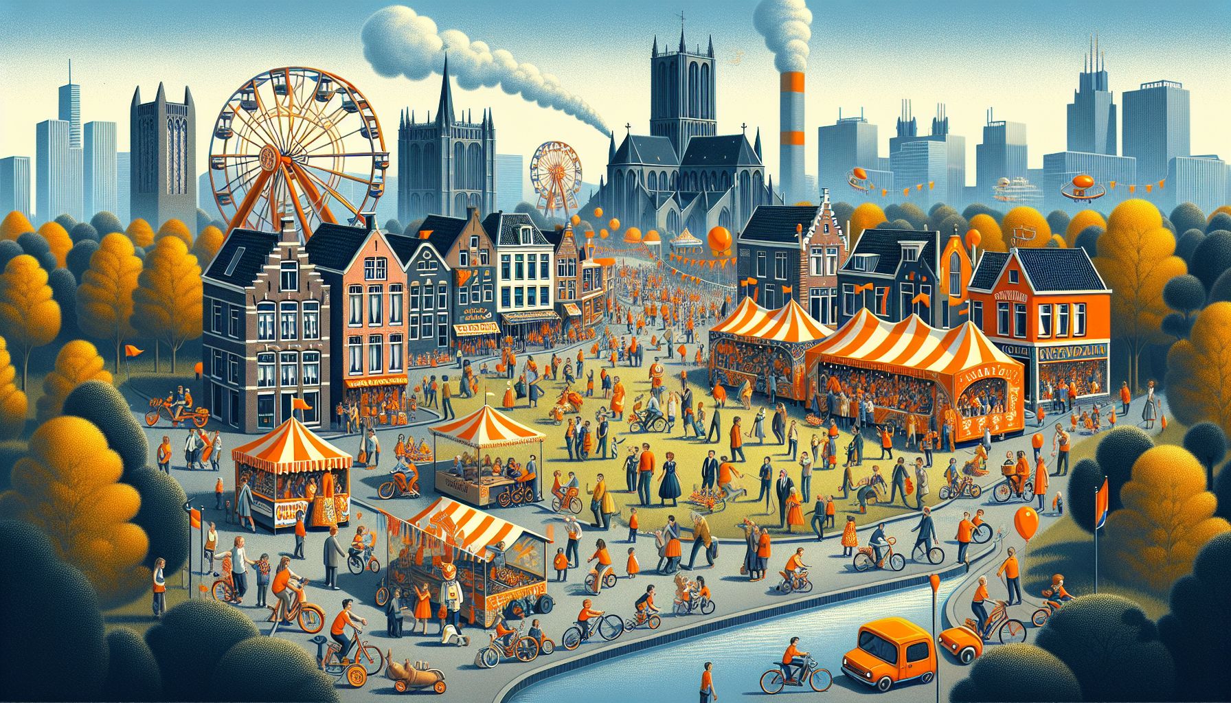 Nuenen viert Koningsdag met kleurrijk programma op zaterdag