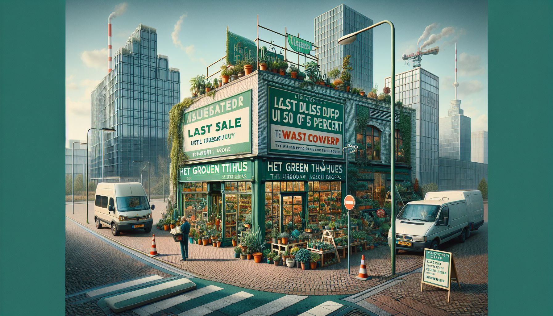 Het Groene Thuis Strijp-S sluit met flinke kortingen