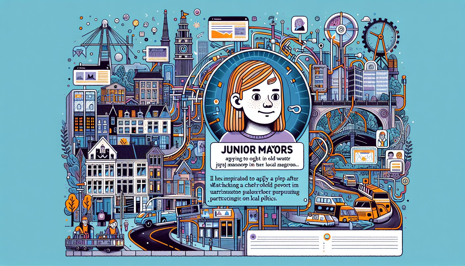 Achtjarige Ella streeft jeugdburgemeesterschap in Nuenen na